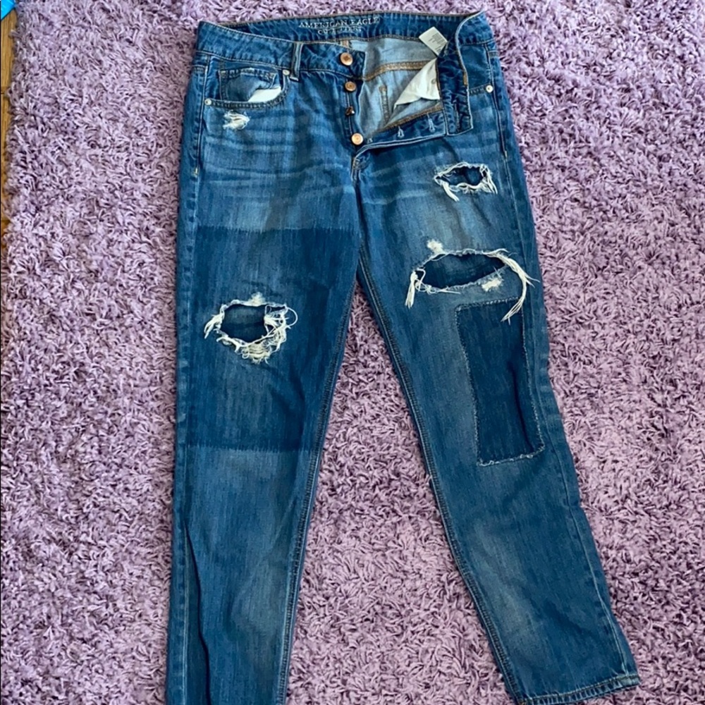 American Eagle “Tomgirl” Jeans